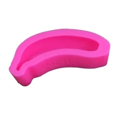 Molde de silicona para fondant con forma de banana 3D miniatura 6