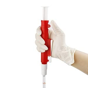 Pompa sierologica per pipette da 25 ml, quattro