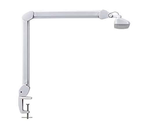 Lámpara LED blanca MAULintro de precisión con pinza y ajuste atenuable 5