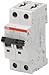 Circuit Breaker,Miniature,DIN Rail Mount,C Curve,2 Pole,5A