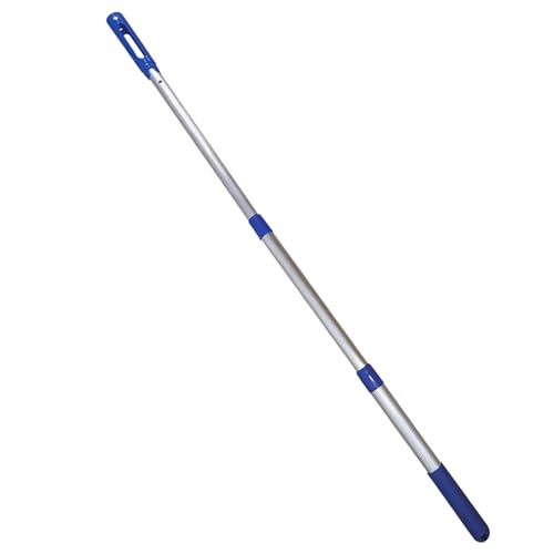 Light Weight Swimming Pool Maintenance Poles 3 Section Extendable Handle Rod Suitable For Skimmer Net Easy Storage &