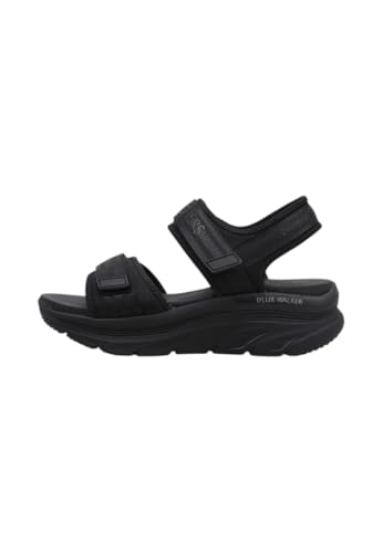 Sandales plates femme Skechers D'LUX WALKER soulagent les pieds fatigués après la marche active