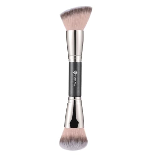 TEOYALL Dual-Ended Foundation Blending Brush, Flat...