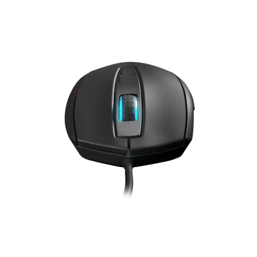 Helios Professional Gaming Mouse, cablato, RGB personalizzabile, sensore ottico, 10000 DPI regolabili, 9 pulsanti programmabili, mouse da gioco, PC/Mac, nero - Mouse gaming - Immagine 5
