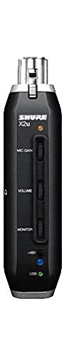 SHURE USB オーディオインターフェース　X2U SHURE X2u マイクロホンオーディオインターフェース - 業務用