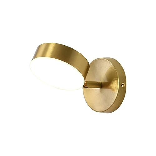 KKXXYQFC Aplique de Pared Accesorios de iluminación de Pared Lámpara de Pared giratoria Moderna hacia Arriba y hacia Abajo Apliques de Pared LED de Hierro Minimalista Accesorio de iluminación montado