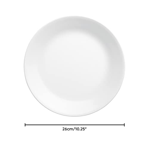 Corelle 1146808 Vitrelle 4-Pieces 10.25 Inch Glass Dinner Plates thumb #1