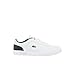 Lacoste Men's T-Base Sneaker, White & Dark Green, 12