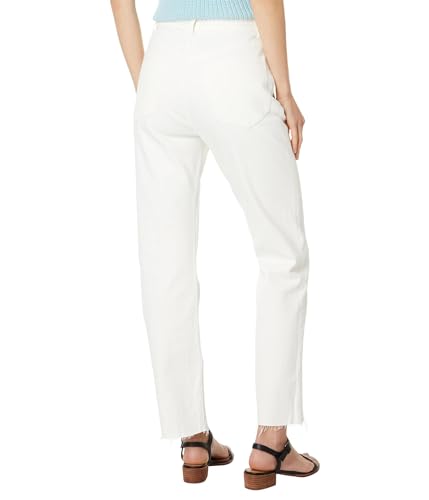 Madewell Women's The '90s Straight Crop Jean in Tile White2