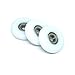 4pcs OD 38mm Rowing Machine Rollers 8x38x10mm BSR69838-10 POM Rower Wheel Plastic Coated Bearing Wheels 8 * 38 * 10
