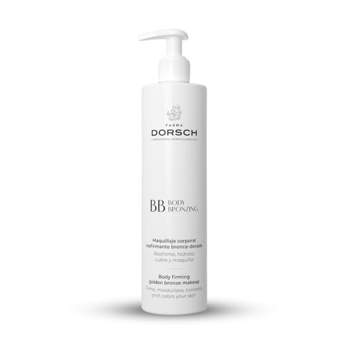 FARMA DORSCH - Body Bronzing BB. Maquillaje Dorado corporal para Mujer efecto bronceador cuerpo. Bronceado Natural sin sol - 200ml