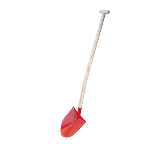 Land-Haus-Shop Gartenschaufel Frankfurter Schaufel Rot mit Esche Stiel und T-Griff