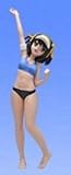 figure MEISTER 涼宮ハルヒの憂鬱 ビーチサイドコレクション 涼宮ハルヒ(1stカラー サンバイザーver.) 単品 フィギュア BANDAI