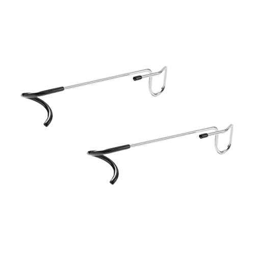 VICASKY 2pcs Anti-Skid Hook Hooks Hanger Garden Camping Outdoor Holder Professional Lantern Hook Convenient Lantern Hook Portable Lantern Hook Steel