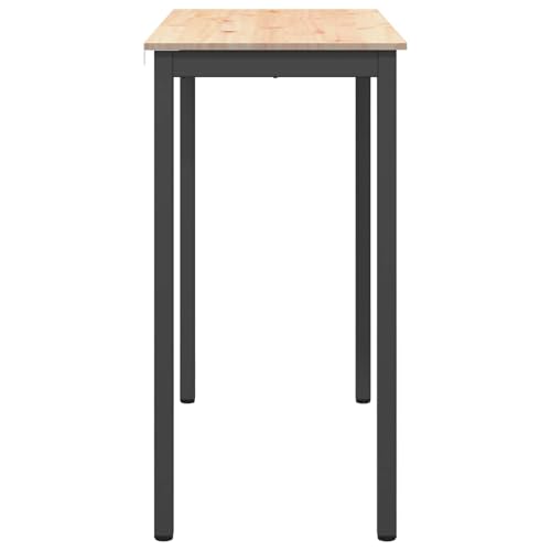 Table de bar en pin massif pour créer un coin repas convivial - 7