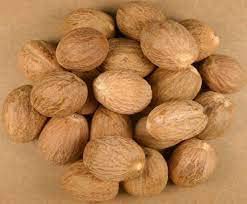 Jaiphal Sabut Natural JAIPHAL (ASLI) - NUTMEG - JAYFAL - JAYPHAL - JAIFAL - MYRISTICA FRAGRANS Seed (Pack of 4 pieces)