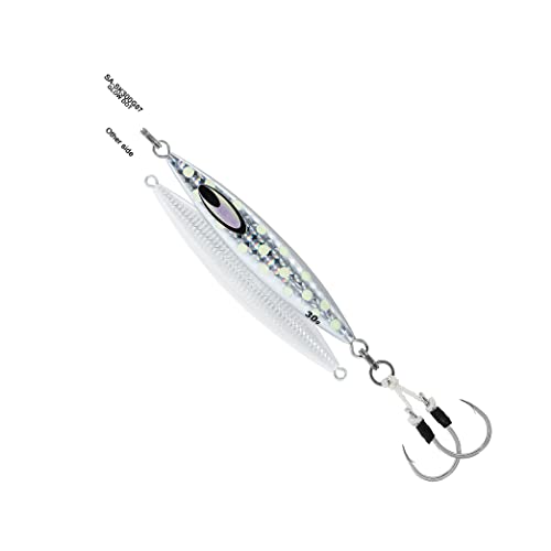 Daiwa SA-SK300G07 Metal Jig, Color: Glow Dot, 11 Oz, 9/0 Hook Size
