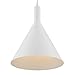 Nuvo Lighting 60/7138 Lightcap - 1 Light Large Pendant, Matte White Finish