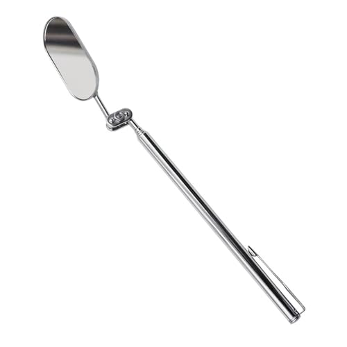 Image of Telescoping Inspection Mirror 360 Swivel Multipurpose Metal Mechanics Mirror