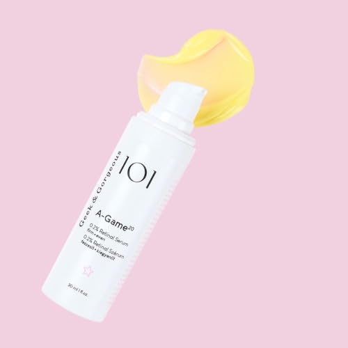 Geek & Gorgeous A-Game 20 – 0,2 % Retinal-Serum – Anti-Aging-Nachtserum mit Vitamin A – Mildert Falten, glättet Haut & stärkt Kollagen – Für Retinoid-erfahrene – 30 ml