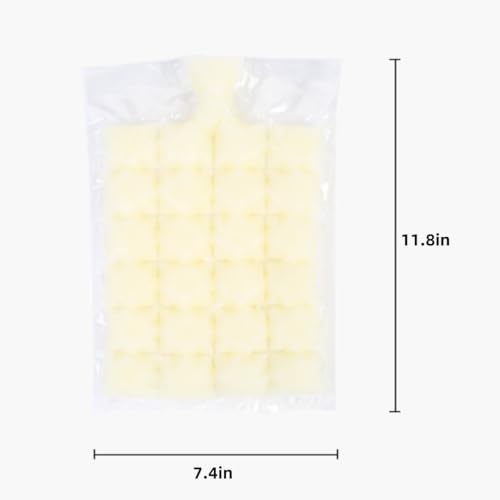 Bandeja desechable para hielo con 80 piezas miniatura 2