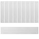 Rustark Edelstahl Blechstreifen Edelstahlblech Metallstreifen Metallplatte zum DIY Reparatur (Silber, 0.02MM)