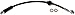 Dorman H621939 Front Driver Side Brake Hydraulic Hose for Select Cadillac Models