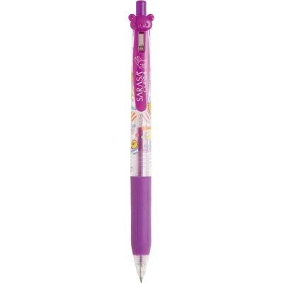 Amazon | 【リラックマ】サラサクリップ／0．4mm（パープル