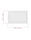 QWORK® 100 Stück Transparente Namensschilder Ausweishalter 90 mm x 56 mm, 0,35 mm Dicke, mit Anstecknadel und Clip für Arbeit, Konferenz, Ausstellung