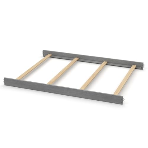 Full-Size Solid Wood Conversion Kit Bed Rails for Evolur Convertible Cribs