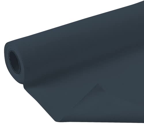 Image of 60 inch Wide Dyed Cotton Duck Canvas Fabric Cloth, 10 oz, Charcoal Dark Blue Color
