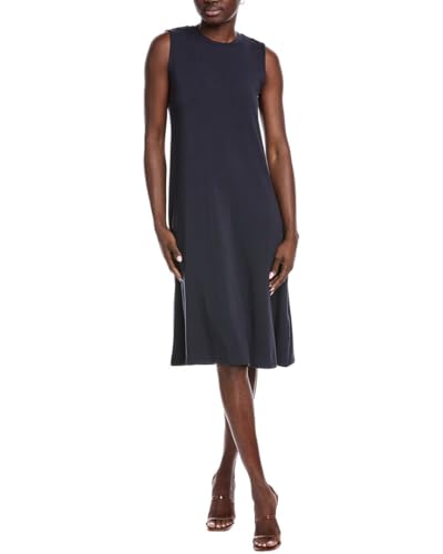Eileen Fisher Womens Petite Tank Midi Dress, Pm,...