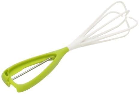 Mechanical Whisk Whisker Twisker Kitchen Cooking Tool Egg Beater Mixer Cream Butter & Milk Mixer Stirrer for Milk,Coffee,Juice Balloon, Coffee Hand Whisk, Rotating Hand Blender Mixer (1Pcs)