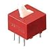 Grayhill Switch, Dip, 1 Position, Dpdt, Raised Rocker - 76SD01ST