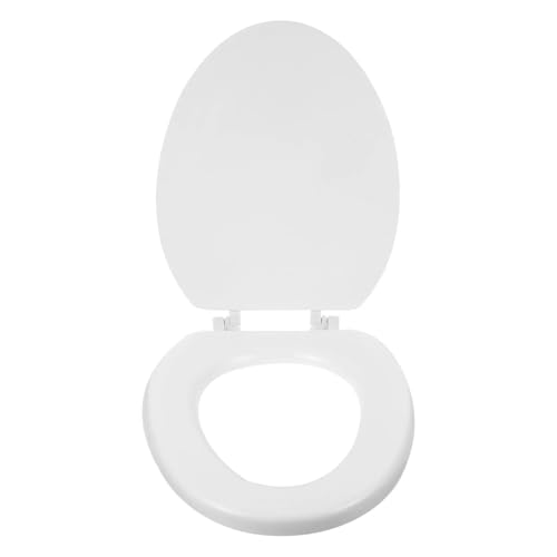 Asiento de inodoro suave Universal Eva, cubierta de repuesto, asiento de inodoro silencioso de cierre lento for el hogar y el baño del Hotel