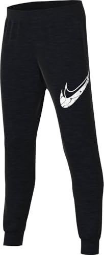 Nike Multi Stain Repel Big Kids' Therma-FIT Joggers (HF4418-010, Black/Light Smoke Grey/Heather/White)