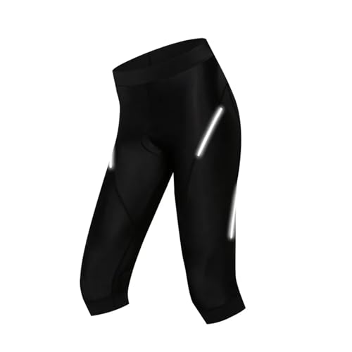 HFGDRH Pantalones de Ciclismo para Mujer, Pantalones Cortos de Ciclismo for Mujer, Pantalones Cortos Ajustados 4D for Bicicleta de montaña, Pantalones Cortos for Bicicleta de Descenso(2,L)