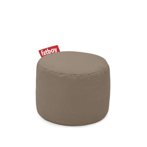 Fatboy Point Hocker Stonewashed Taupe, Baumwolle, 35 x 35 x 50 cm (LxBxH)