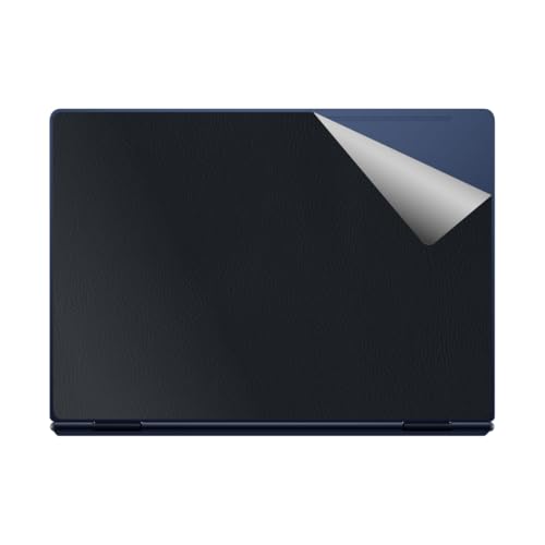 PDA工房 スキンシール Alienware 16 Aurora (AC16250) 対応 【レザー調・ブラック】