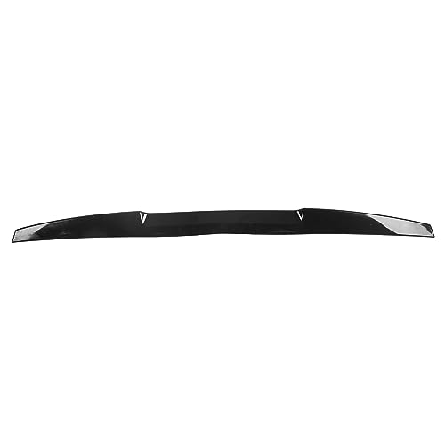 Rubber Rear Wing Trunk Spoiler, Nero Universale, Accessorio Aerodinamico per Modifica Auto, Sostituzione Parafango Posteriore, Spoiler per Coperchio Baule