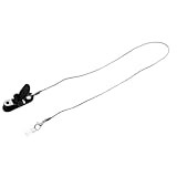 MAGICLULU Hörgeräte Sicherungsband aus Nylon mit Schutzabdeckung Verstellbar Anti Verlust Halteband für Senioren für Gartenarbeit und Sportaktivitäten