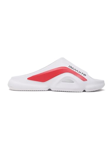 Image of Impakto Men EVA Flip Flops | Lightweight, Soft & Comfortable Slippers | Wide Toe Box, Airflow Ventilated Design, Anti-Skid & Water-Resistant, Indoor & Outdoor Chappal | Everyday Essentials