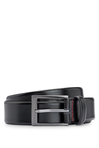 HUGO Herren Garney_sz35 G rtel, Schwarz001, 110 EU