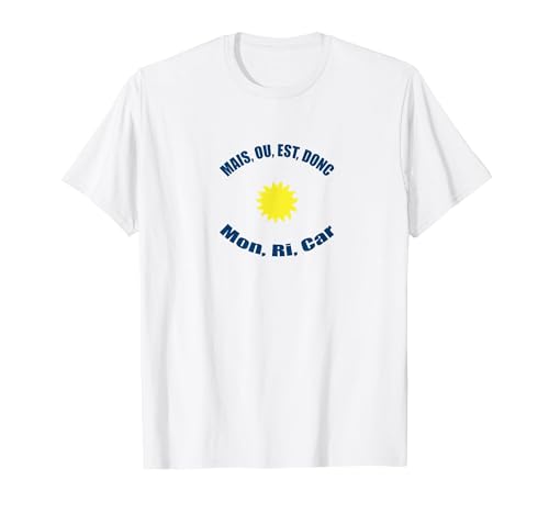 mais Ou Est Donc Mon Ricard, Apéro Humour, Pastis 51 T-Shirt, Homme, Blanc, XXL