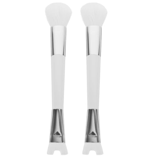 2pcs Double Head Blush Brush Nose Contour Makeup Women Makeup Nose Makeup Tool Makeup Eye Contouring Brush Nose Shadow Nose for Women Nose Brush Makeup for Women Nose Contouring