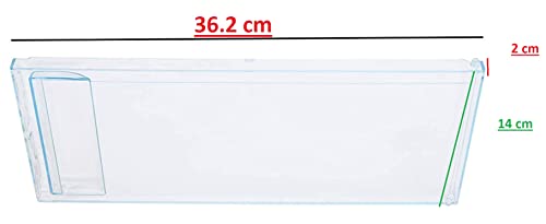 Refrigerator Freezer Door (Compatible With Haier Height 14 Cms)