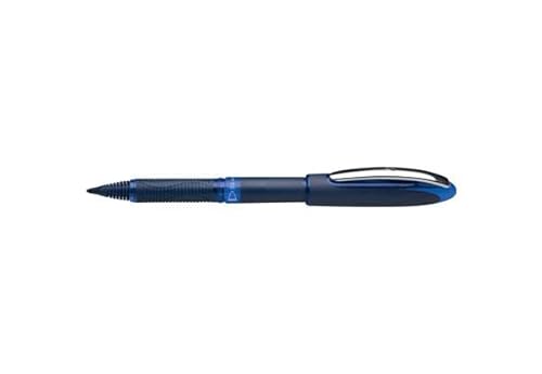 Schneider One Business Stylo roller indélébile 0,6 mm pointe ultra lisse Bleu