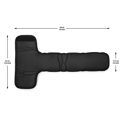 Brilliance Depot Sousaphone Shoulder Pad - Neoprene Cover With Velcro Fasteners Complete With All Purpose Cleaning Cloth For Musical Instruments #TOP1