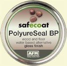 Safecoat Polyureseal Bp Satin Waterbased Low VOC Wood & Floor Finish - Gallon