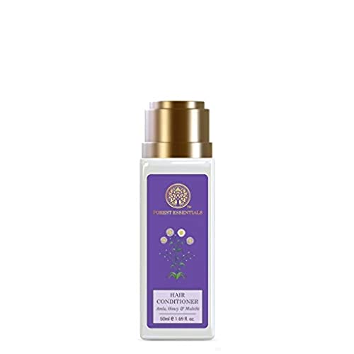 Image of Forest Essentials Ayurvedic Hair Conditioner Amla Honey & Mulethi | Nourishing Conditioner for Smooth Shiny Hair | Sulphate & Paraben Free |